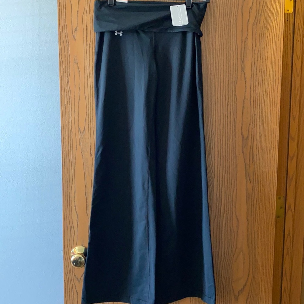 New Under Armour Studio Fitted Wide Leg Pants